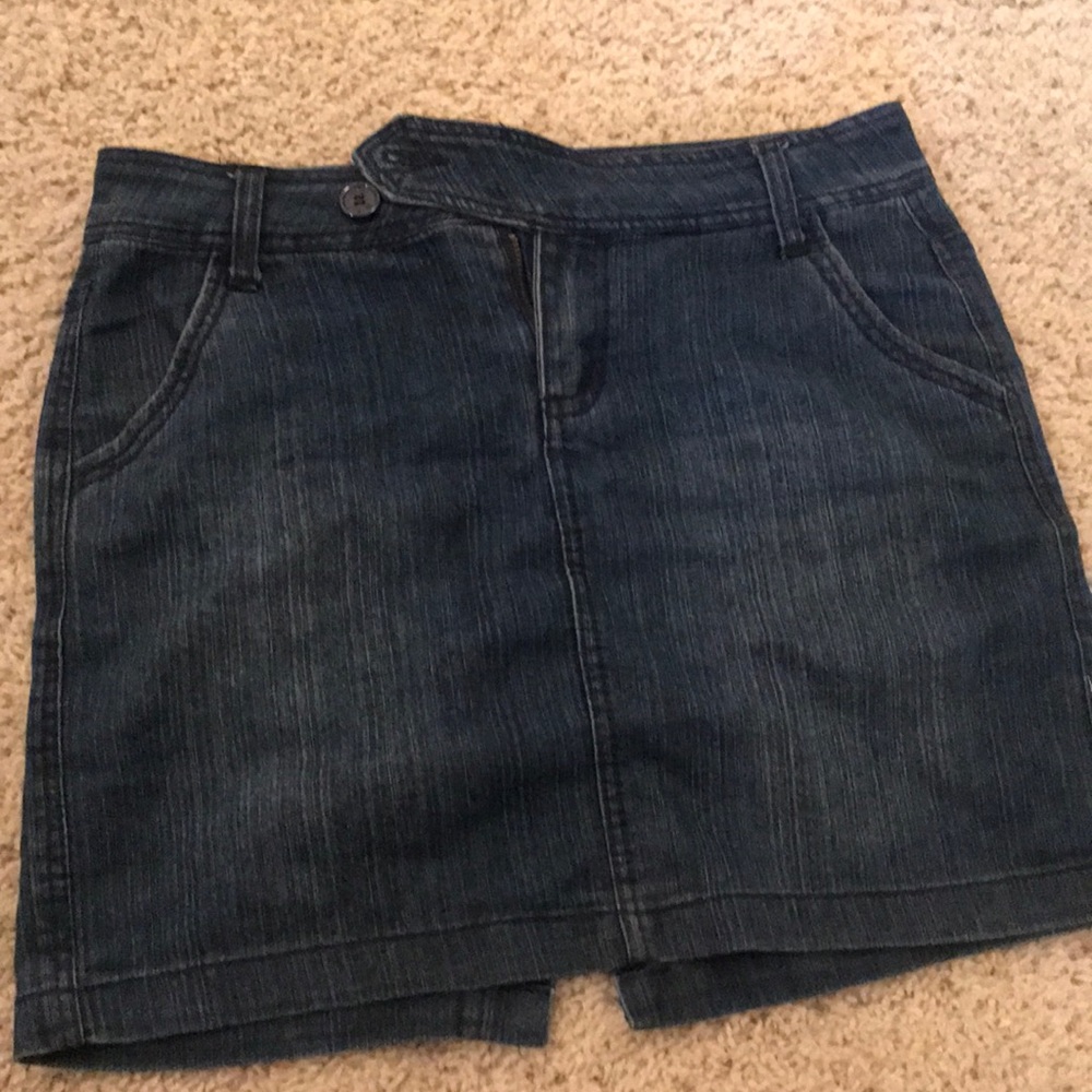 Blue Epic Denim Skirt
